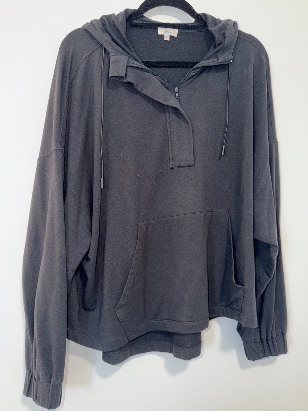 KNIX Good to Go oversized fleece hoodie Large - Picture 4 of 5